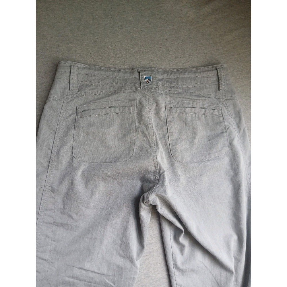 Kuhl Pants Womens 6 Cabo Outdoor Hiking Wicking Travel Stretch Linen Blend - Picture 10 of 12